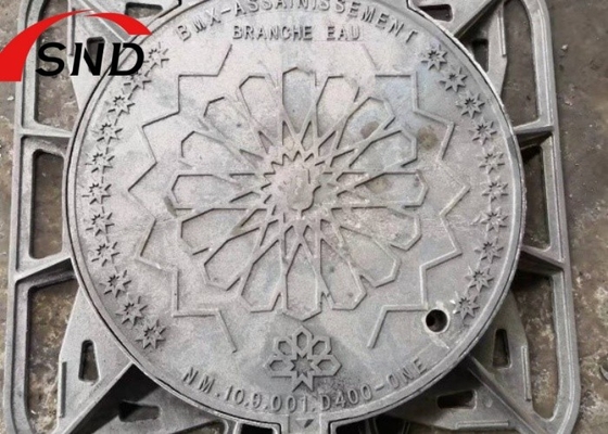 Morocco 	Ductile Iron C250 Manhole Cover And Frame 850mmx850mm
