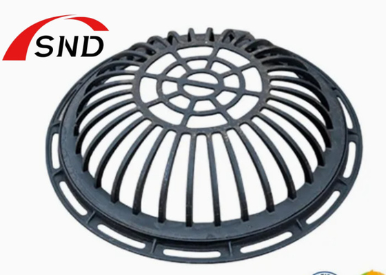 Well Urban Flood Control Rainwater Outlet Gully Grate And Frame Ductile Iron Overflow