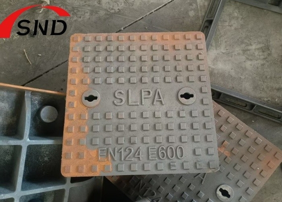 High Toughness Decorative Ductile Iron Manhole Cover Spray Paint