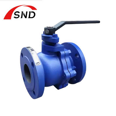 Chemical Industry Spheroidal Ductile Iron Ball Valve Dn200 Flanged Connection