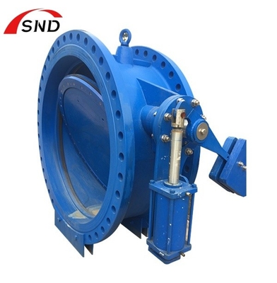 Flanged Cast Iron Butterfly Type Buffer Check Valve Wsparcie OEM