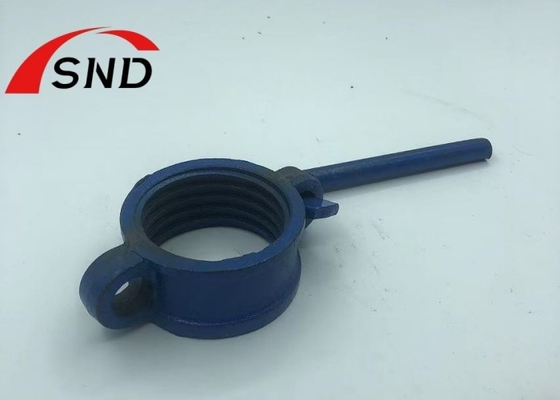 Blue Coating Ductile Iron GGG40 Grooved Pipe Fittings Scaffolding Support Nut