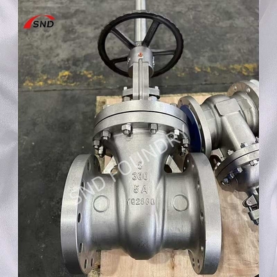 6 Inch 150lb 5A 2207 Hand Wheel Flange Gate Valves For Petroleum Industry