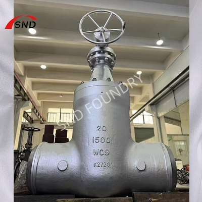 20 -calowy 1500 funtów API 600 WELD WC9 GATE GATE DLA WYSOKIE