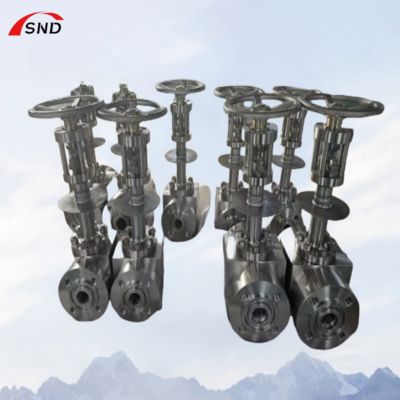 SS Cryogenic Shut-Off Valves Used For Liquid Oxygen Nitrogen Liquefied Natural Gas