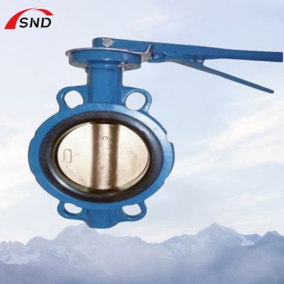 The Wafer-Type Fluoropolymer-Lined Soft-Seal Butterfly Valve  For Highly Corrosive Media