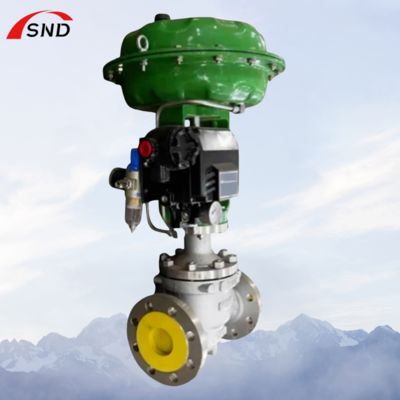 Stainless Steel Pneumatic Control Valve for Industrial Fluid Regulation