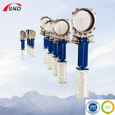API 600 Standard Wedge Knife Gate Valve Perfect Choice for Water Applications Featuring Strong Durable Construction