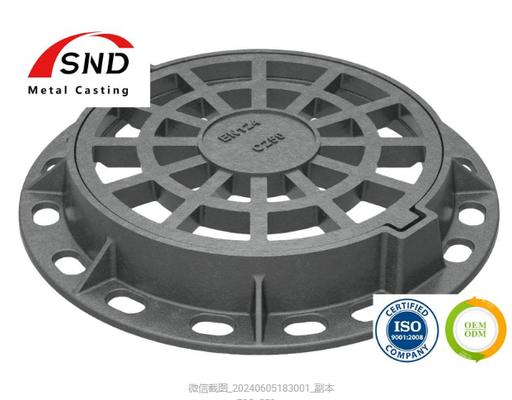 En124 D400 Ductile Iron Access Cover Double Triangle With Accessories