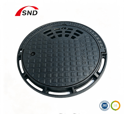 Anti Vibration Septic Tank Ductile Iron Manhole Cover DIN En124